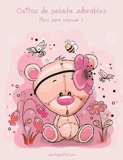 Ositos de peluche adorables libro para colorear 2