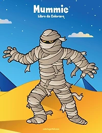 Mummie Libro da Colorare 1