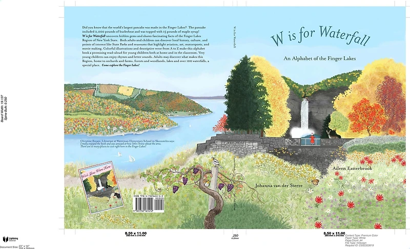 W is for Waterfall: An Alphabet of the Finger Lakes Region New York State