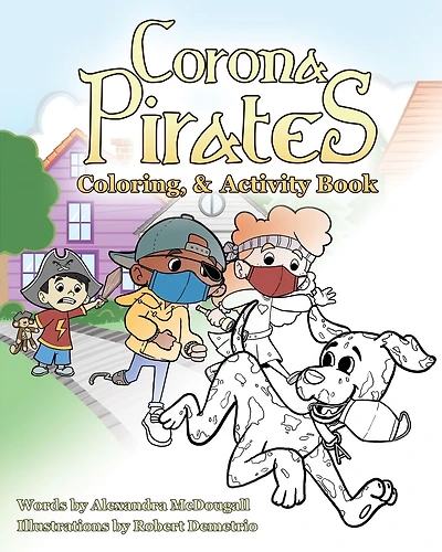Corona Pirates: Coloring, & Activity Book