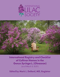 International Registry and Checklist of Cultivar Names the Genus Syringa L. (Oleaceae)