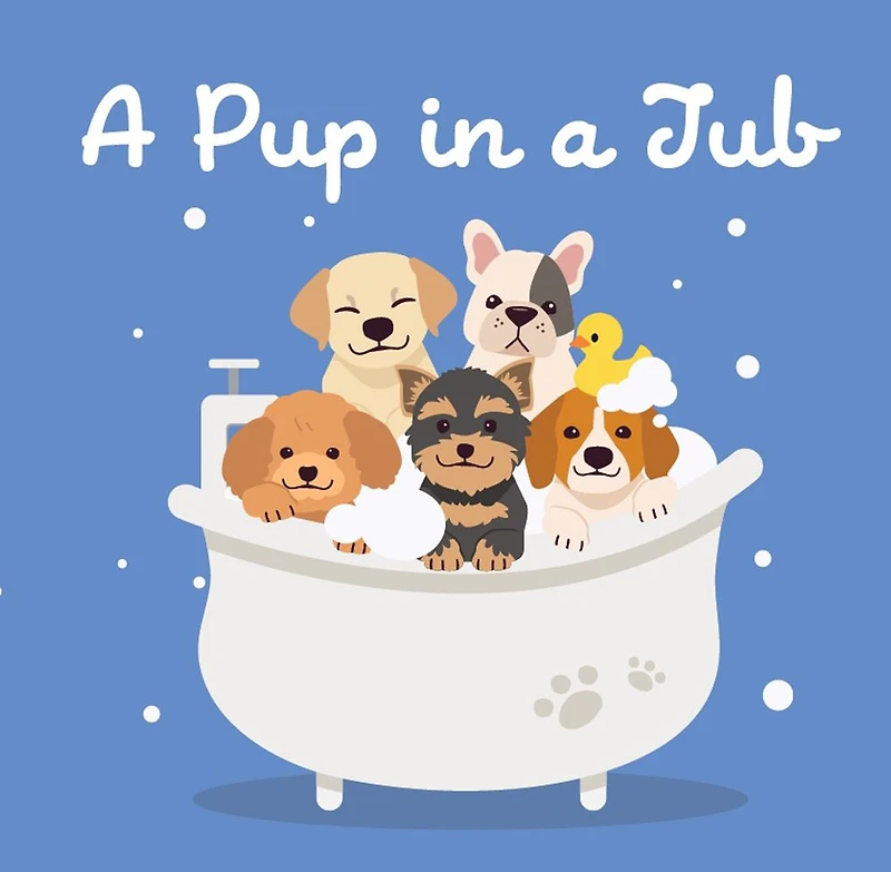 A Pup in a Tub