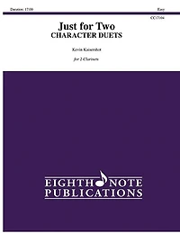 Just for Two -- Character Duets: 2 Clarinets, Part(s)