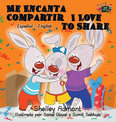 Me Encanta Compartir I Love to Share: Spanish English Bilingual Edition