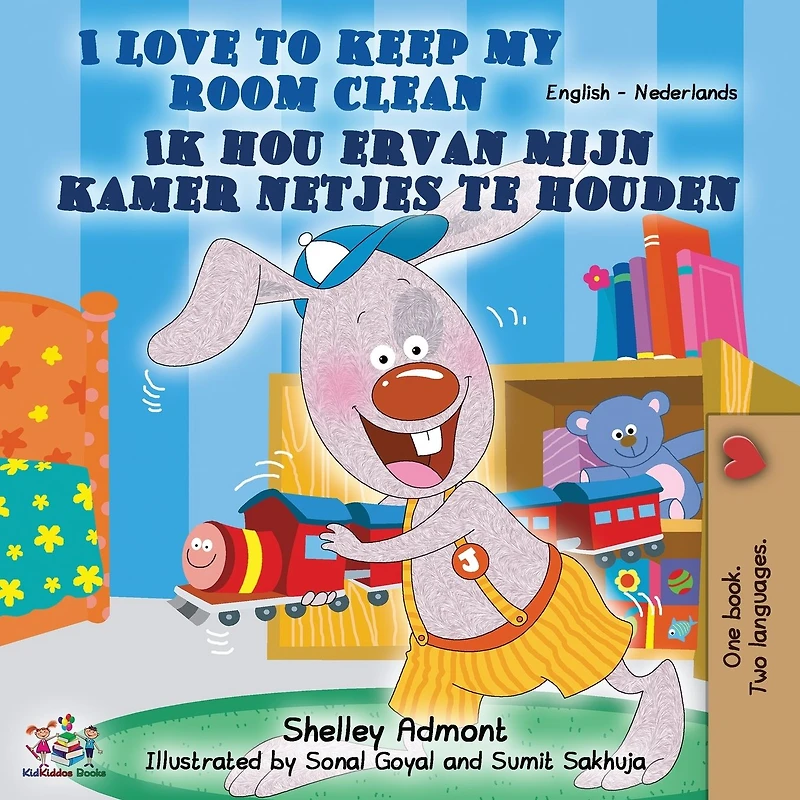 I Love to Keep My Room Clean: English Dutch Bilingual Edition
