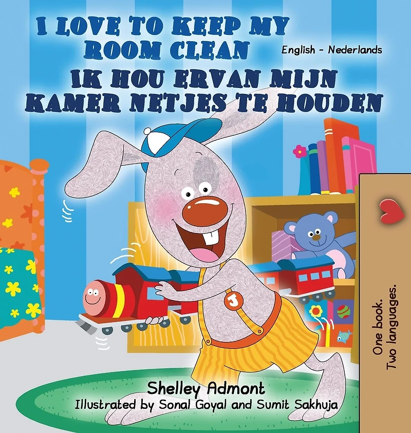 I Love to Keep My Room Clean: English Dutch Bilingual Edition