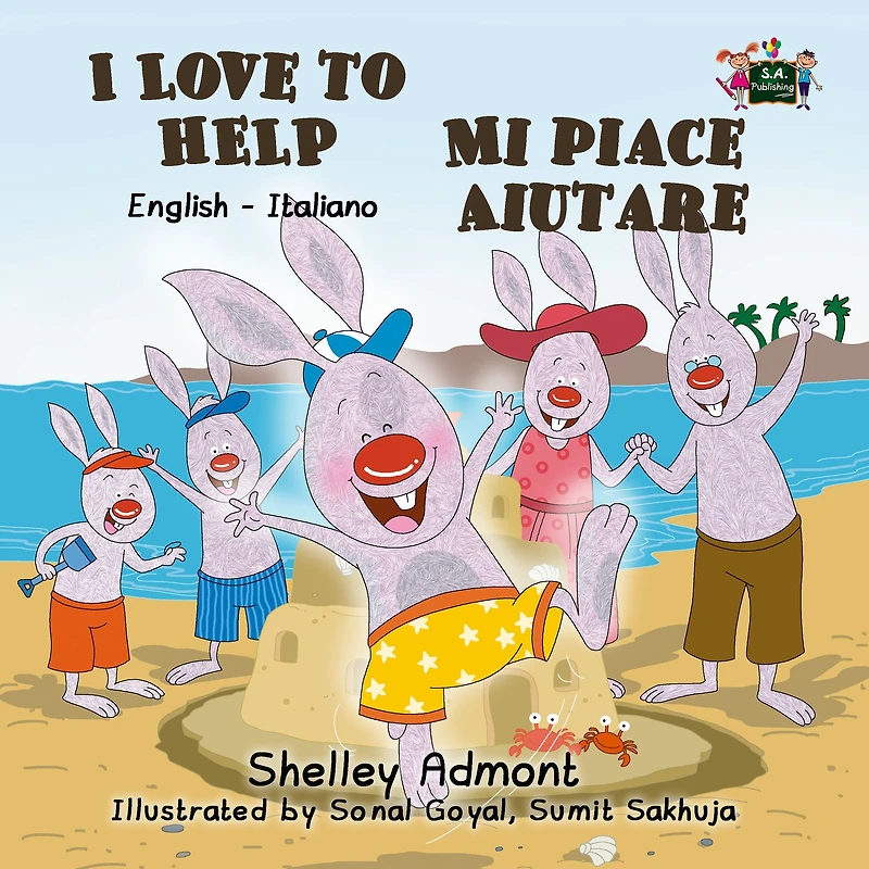 I Love to Help Mi piace aiutare: English Italian Bilingual Edition