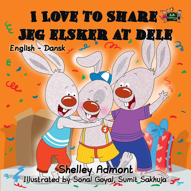 I Love to Share Jeg elsker at dele: English Danish Bilingual Edition