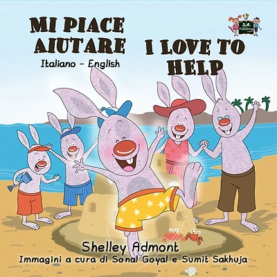 Mi piace aiutare I Love to Help: Italian English Bilingual Book for Children