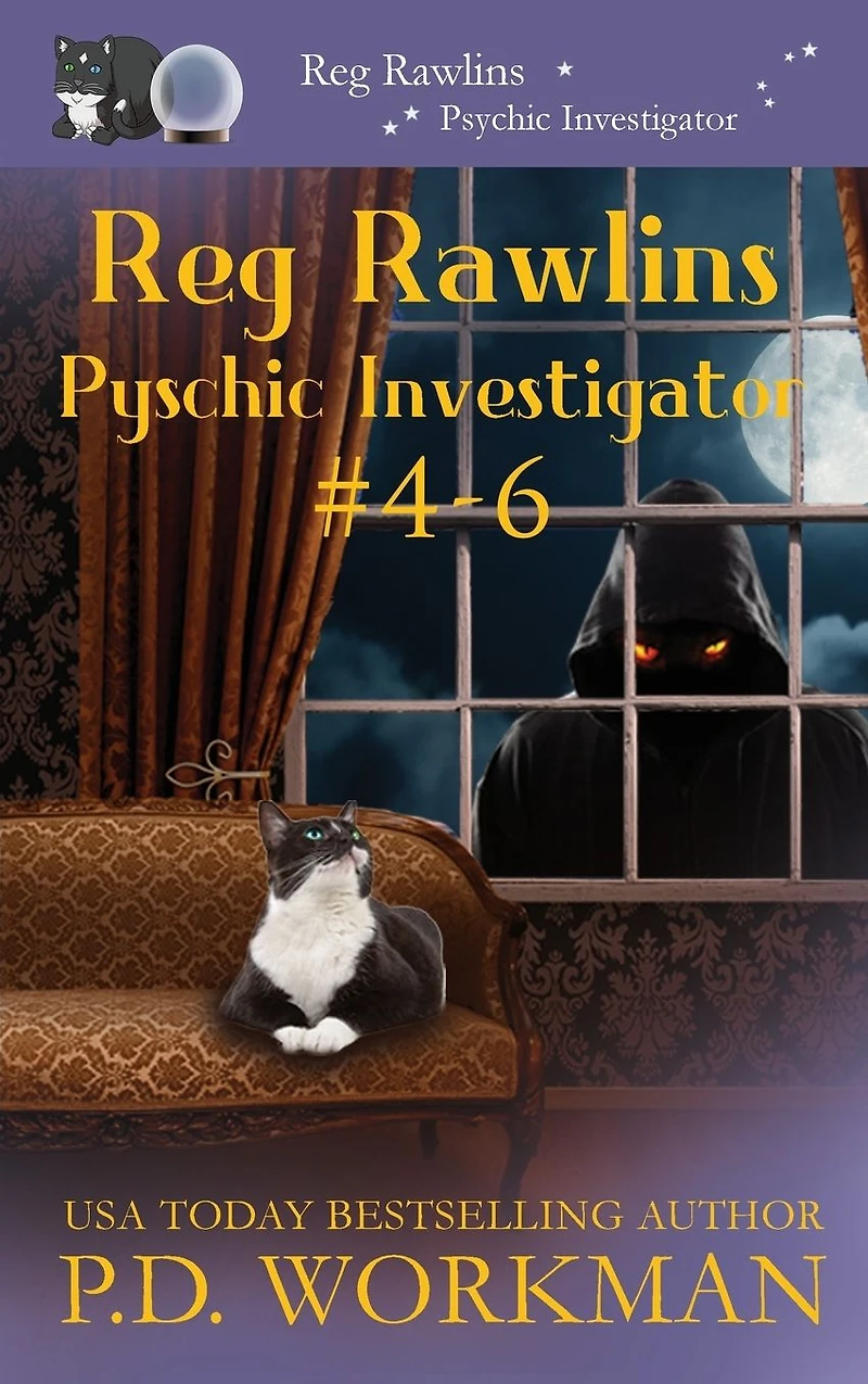 Reg Rawlins, Psychic Investigator 4-6: A Paranormal & Cat Cozy Mystery Series