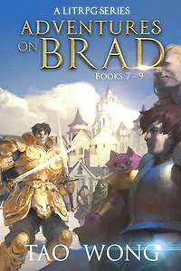 Adventures on Brad Books 7 - 9: A LitRPG Fantasy Series