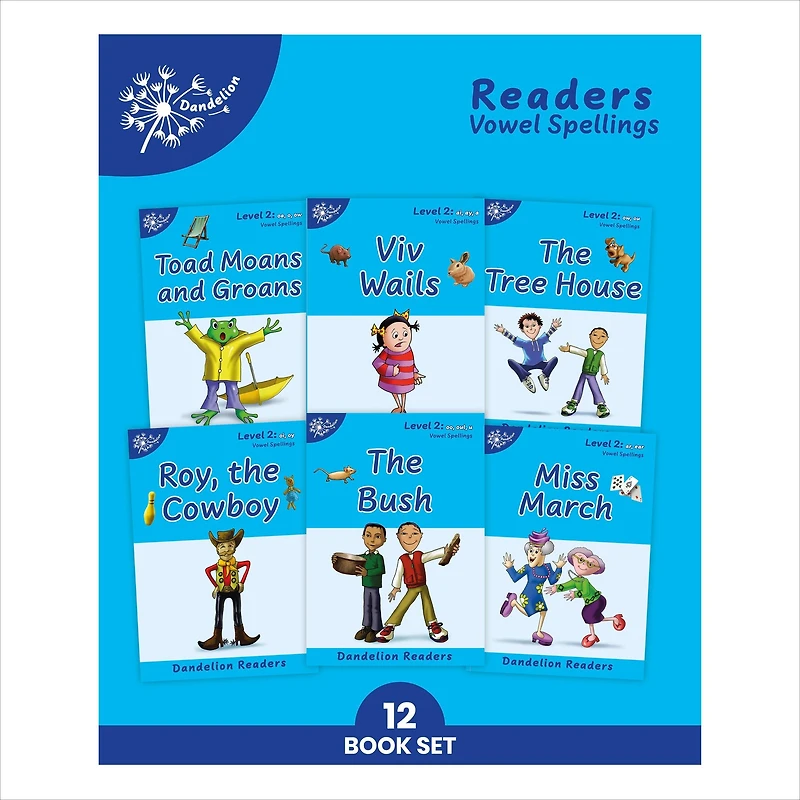 Phonic Books Dandelion Readers Vowel Spellings Level 2 Viv Wails: Decodable for Beginner Teams