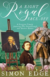 A Right Royal Face-Off: Georgian Comedy Featuring Thomas Gainsborough and Another Painter