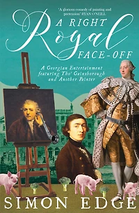 A Right Royal Face-Off: Georgian Comedy Featuring Thomas Gainsborough and Another Painter