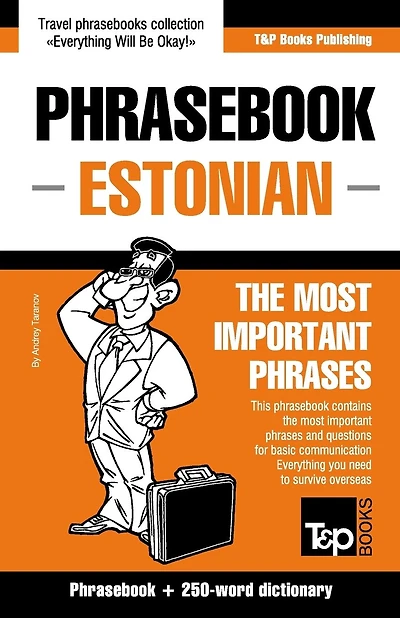 English-Estonian phrasebook & 250-word mini dictionary