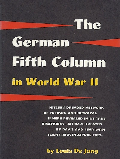 the German Fifth Column Second World War