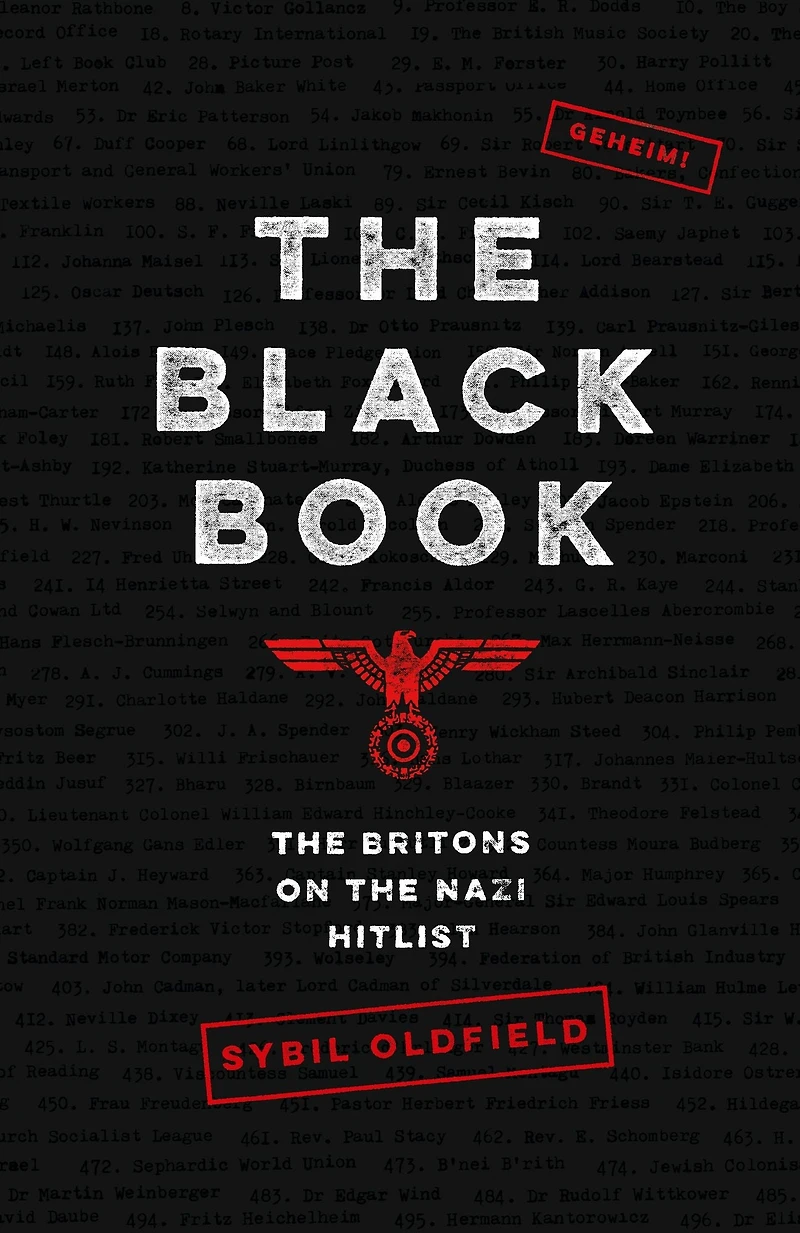 the Black Book: Britons on Nazi Hit List