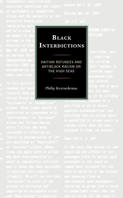 Black Interdictions: Haitian Refugees and Antiblack Racism on the High Seas