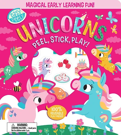 Easy Peely Unicorns - Peel, Stick, Play!