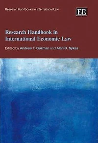 Research Handbook International Economic Law
