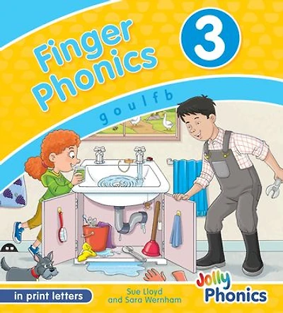 Finger Phonics Book 3: In Print Letters (American English Edition)