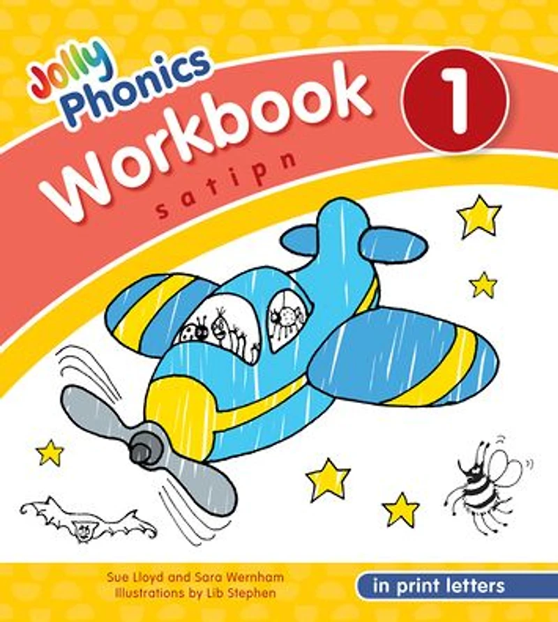 Jolly Phonics Workbook 1: In Print Letters (American English Edition)