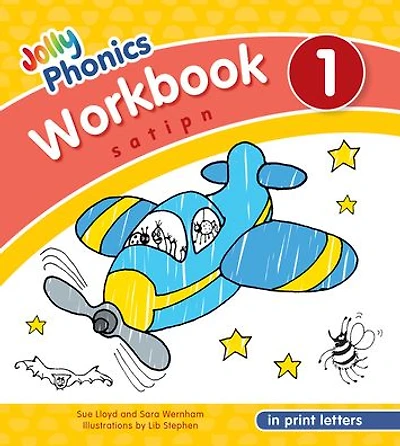 Jolly Phonics Workbook 1: In Print Letters (American English Edition)