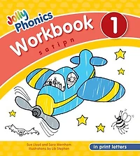 Jolly Phonics Workbook 1: In Print Letters (American English Edition)