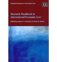 Research Handbook International Economic Law