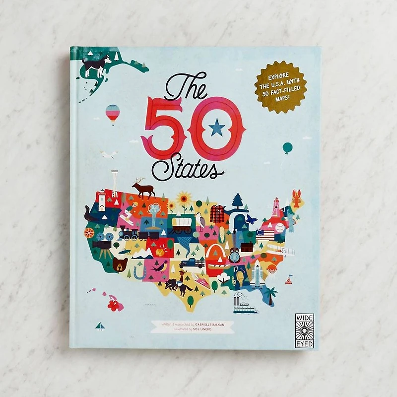 the 50 States: Explore U.S.A. with fact-filled maps!