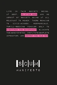 SCUM Manifesto