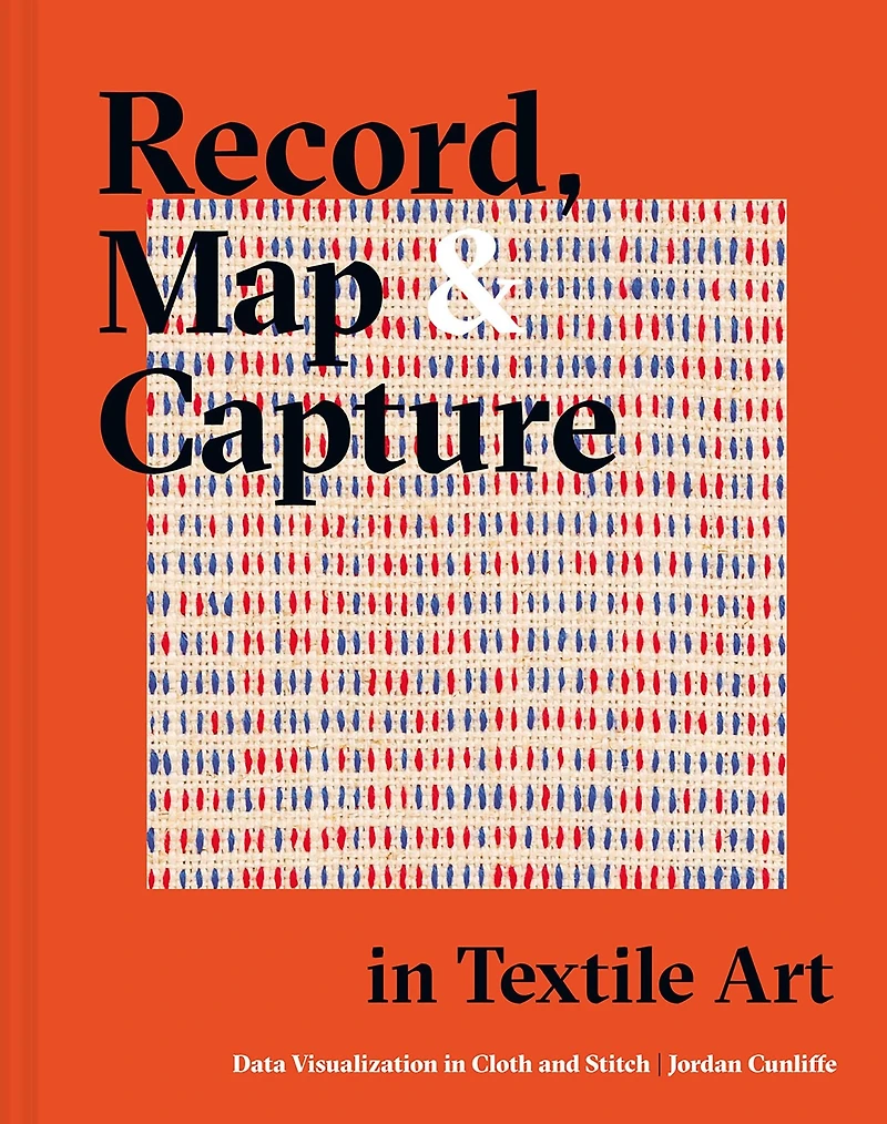Record, Map And Capture Textile Art: Data Visualization Cloth Stitch