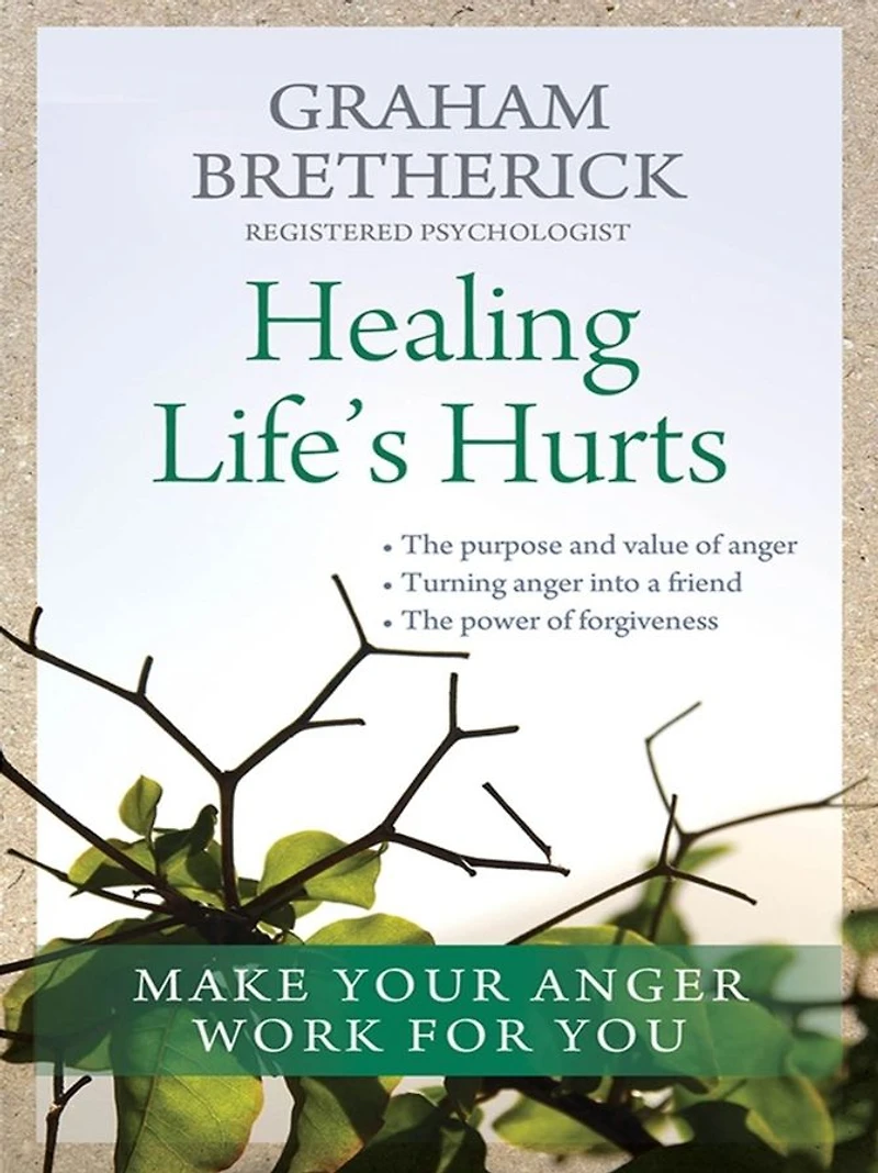 Healing Life's Hurts: Make your anger work for you