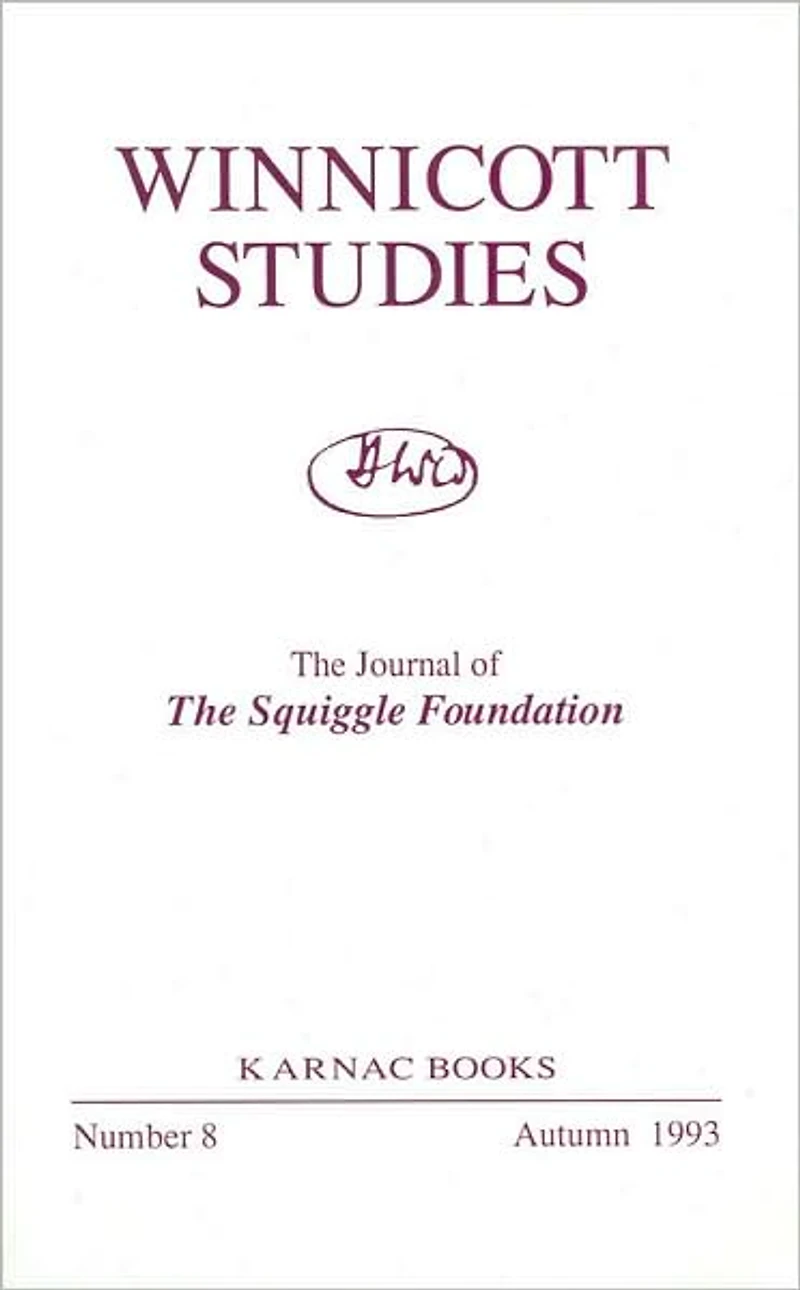 Winnicott Studies. No 8
