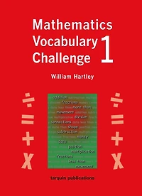 Mathematics Vocabulary Challenge One: 36 Blackline Worksheets ages 5-7