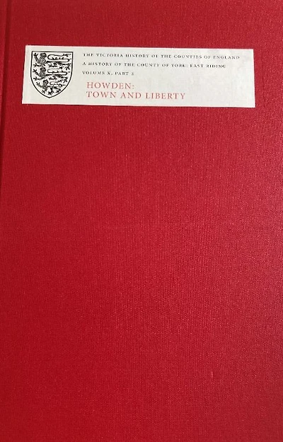 A History of the County of York: East Riding: Volume X: Part 2: Town and Liberty