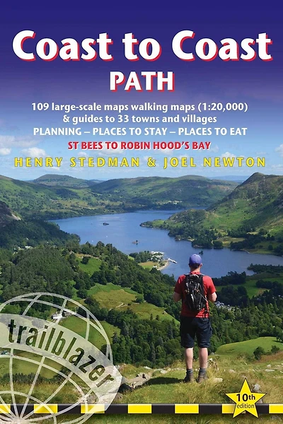 Coast to Coast Path: British Walking Guide: - St Bees to Robin Hood's Bay includes 109 Large-Scale Walking Maps (1:20,000) & Guides to 33 Towns and Villages - Planning, Places to Stay, Places to Eat