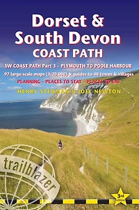 Dorset & South Devon Coast Path: (SW Coast Path Part 3) - Includes 97 Large-Scale Walking Maps & Guides to 48 Towns and Villages - Planning, Places to Stay, Places to Eat - Plymouth to Poole Harbour