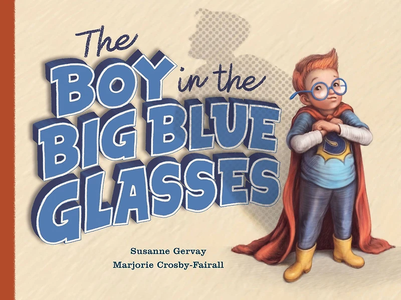Boy the Big Blue Glasses