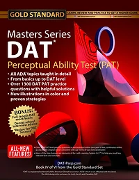DAT Masters Series Perceptual Ability Test (PAT)