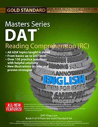 DAT Masters Series Reading Comprehension (RC)