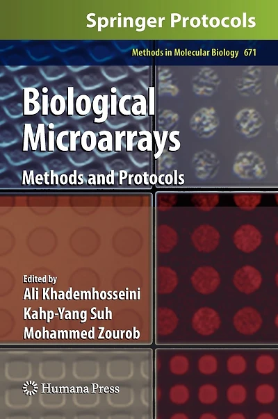 Biological Microarrays: Methods and Protocols