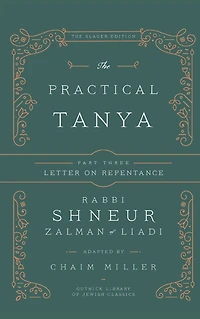The Practical Tanya - Part Three - Letter On Repentance
