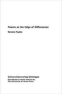 Poems at the Edge of Differences: Mothering in New English Poetry by Women