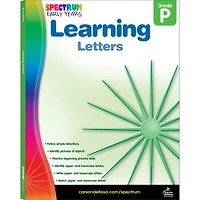 Learning Letters, Grade PK