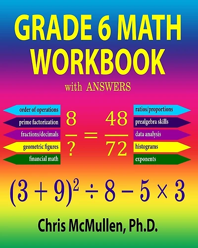 Grade 6 Math Workbook with Answers