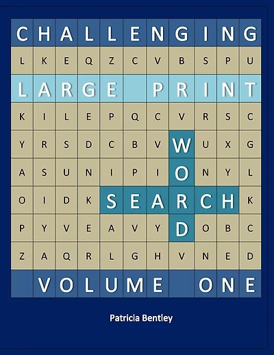 Challenging Large Print Word Search: Volume One