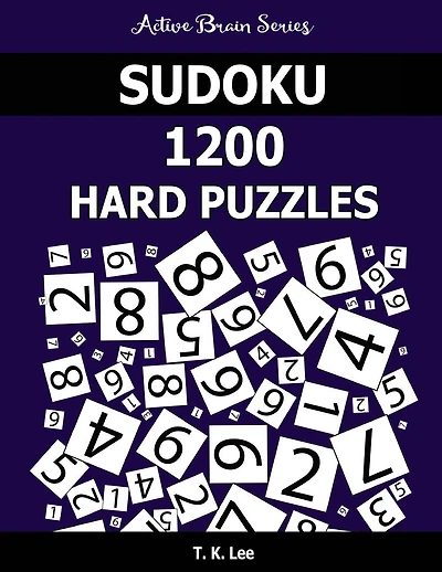 Sudoku 1200 Hard Puzzles: Keep Your Brain Active For Hours