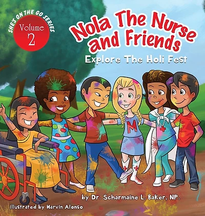 Nola the Nurse & Friends Explore Holi Fest