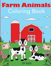 Farm Animals Coloring Book